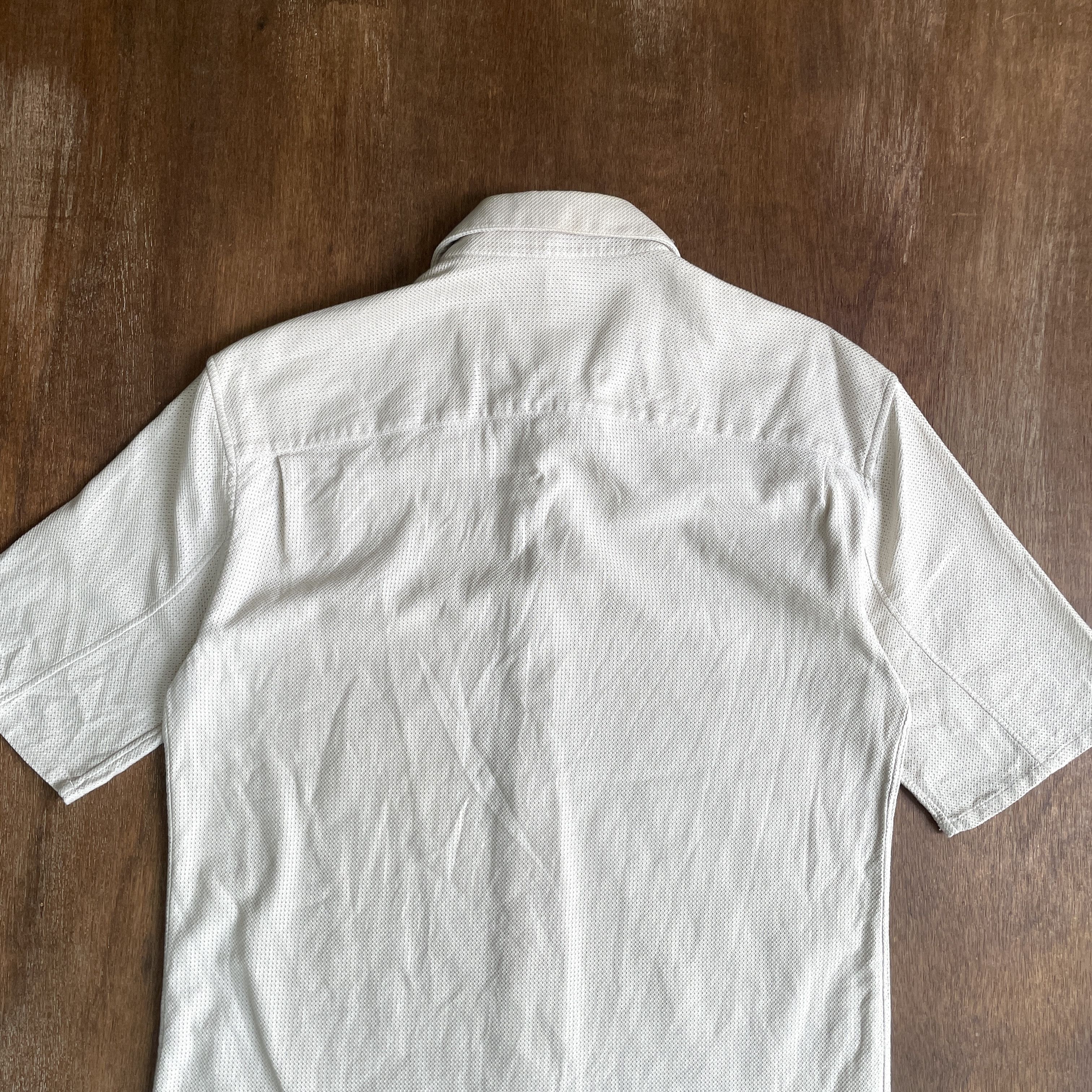 Helmut Lang HELMUT LANG Texture Fabric T-Shirt Size US M / EU 48-50 / 2 - 7 Thumbnail