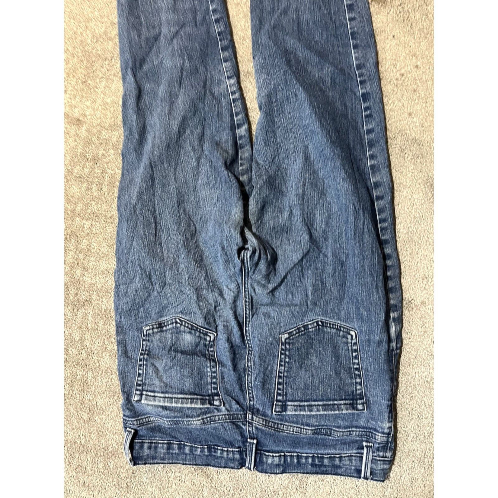 Gloria Vanderbilt Gloria Vanderbilt Jeans Women's 10 Blue Amanda Straight Denim High Rise Regular Color Blue 28.5" Inseam Womens Gloria Vanderbilt Amanda Jeans Size 32" / US 10 / IT 46 - 4 Thumbnail