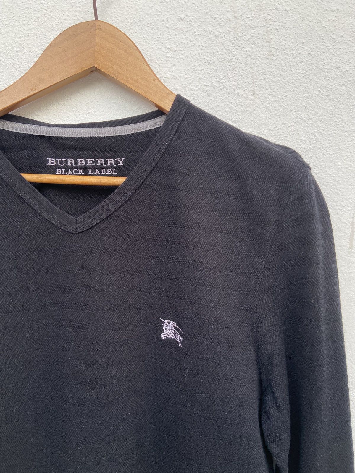 Burberry 🔥 Burberry t shirt long sleeve Burberry Black Label Size US M / EU 48-50 / 2 - 4 Thumbnail