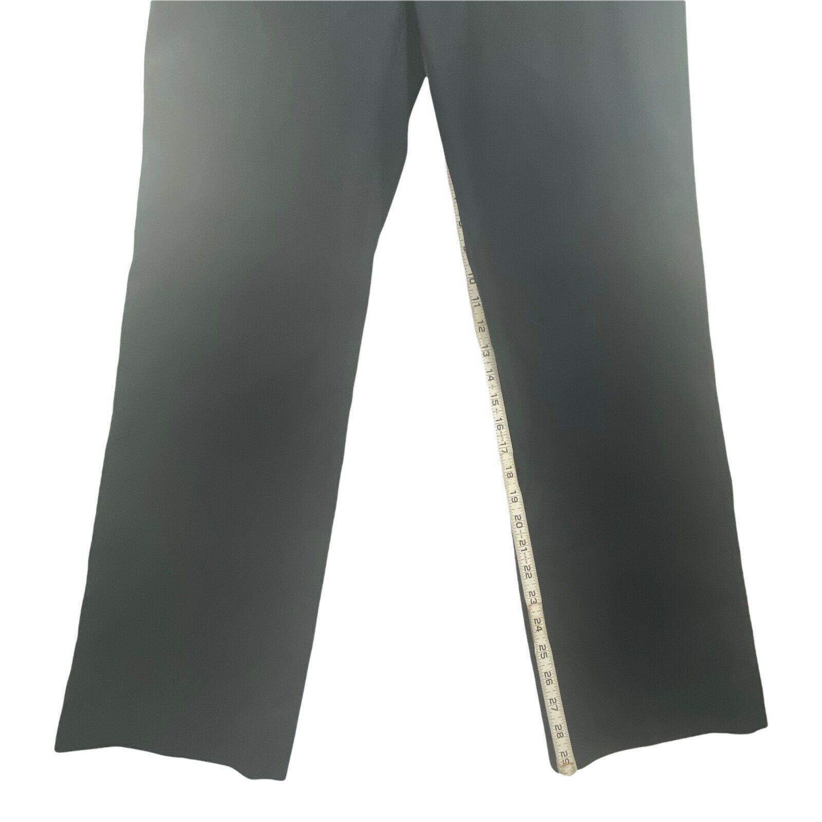 Apt. 9 Apt 9 Mens Dress Pants 36x32 Black Straight Leg Polyester Size US 36 / EU 52 - 10 Thumbnail