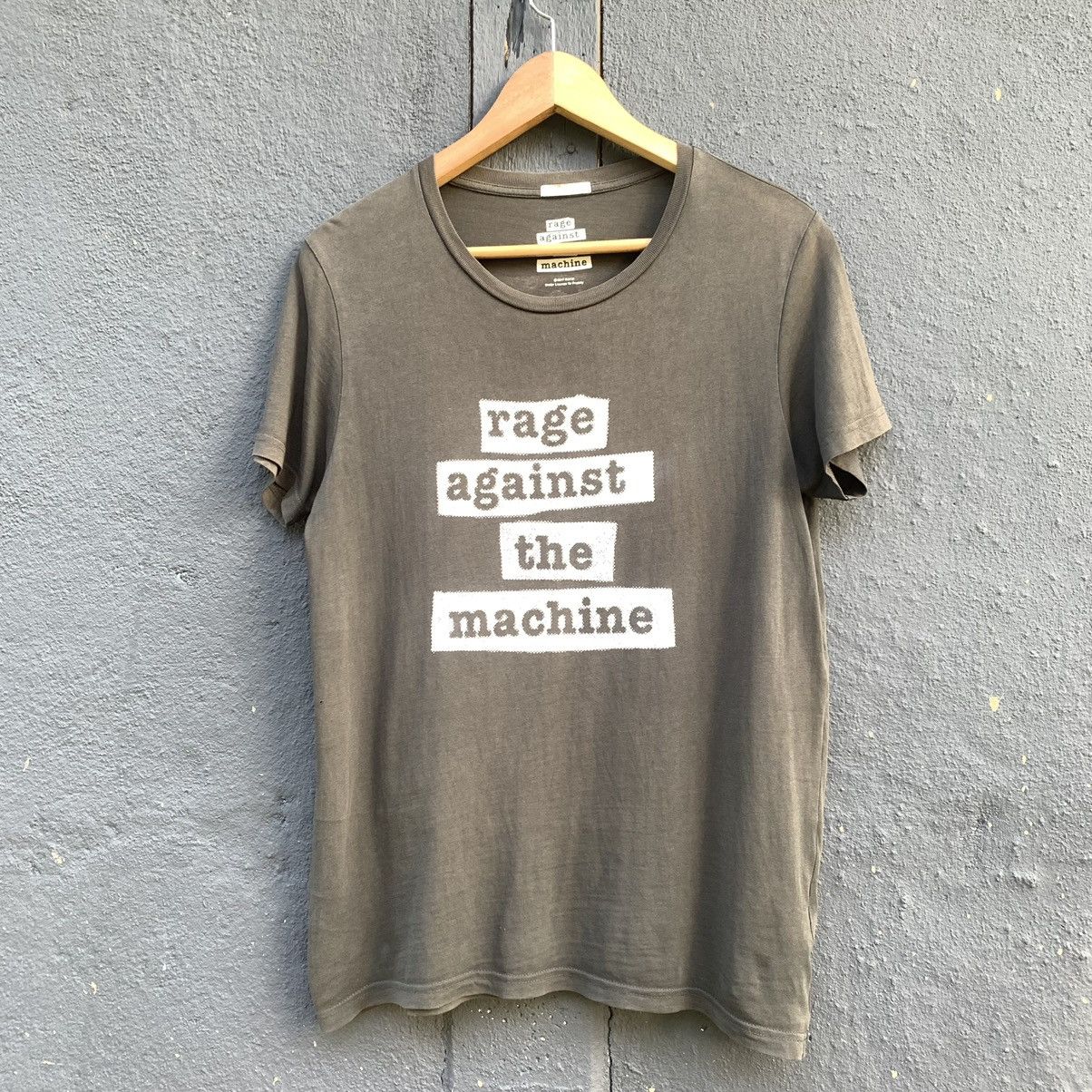 Thrashed Faded Rage Against The Machine Band Tee