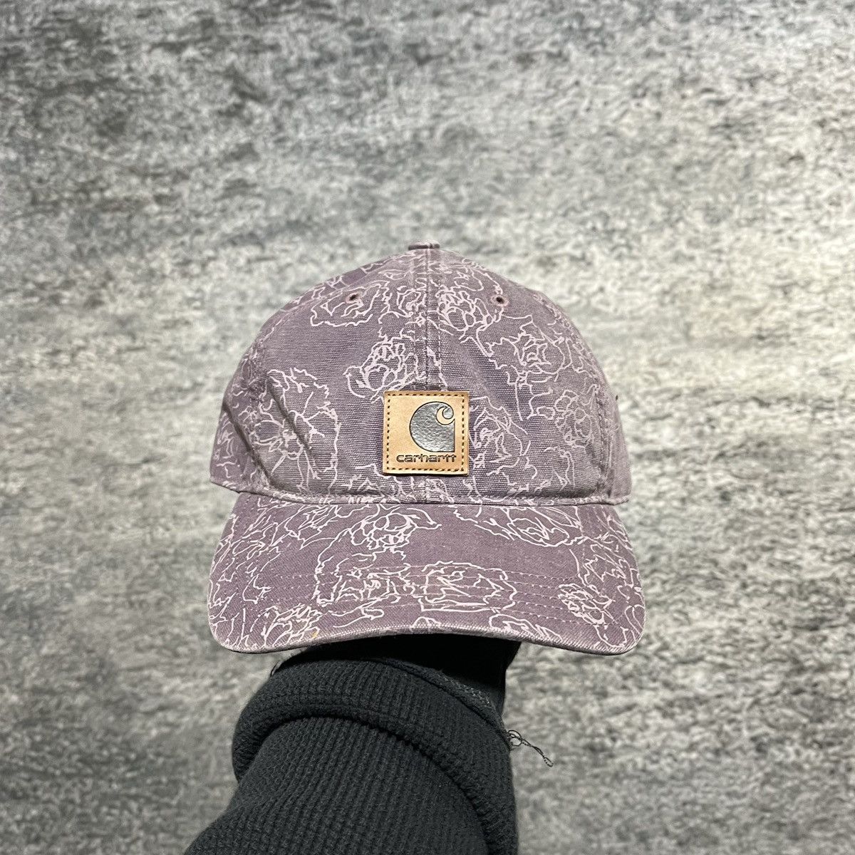Carhartt Carhartt Odessa Purple Canvas Workwear Cap Adjustable Hat Size ONE SIZE - 1 Thumbnail