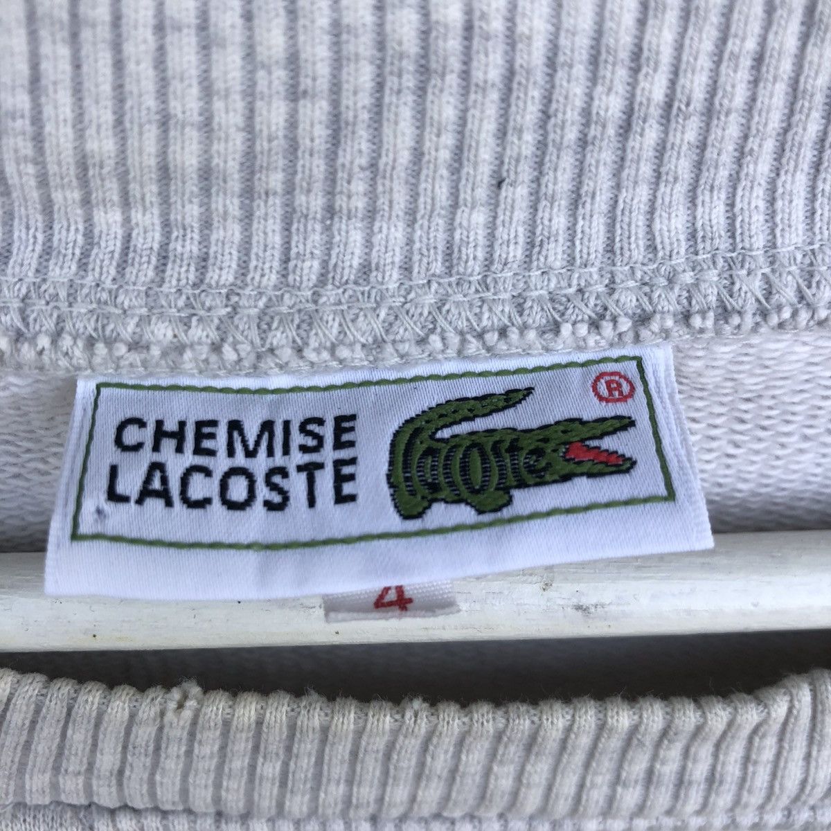 Vintage Lacoste Colour BlockCrewneck Pullover Sweatshirt