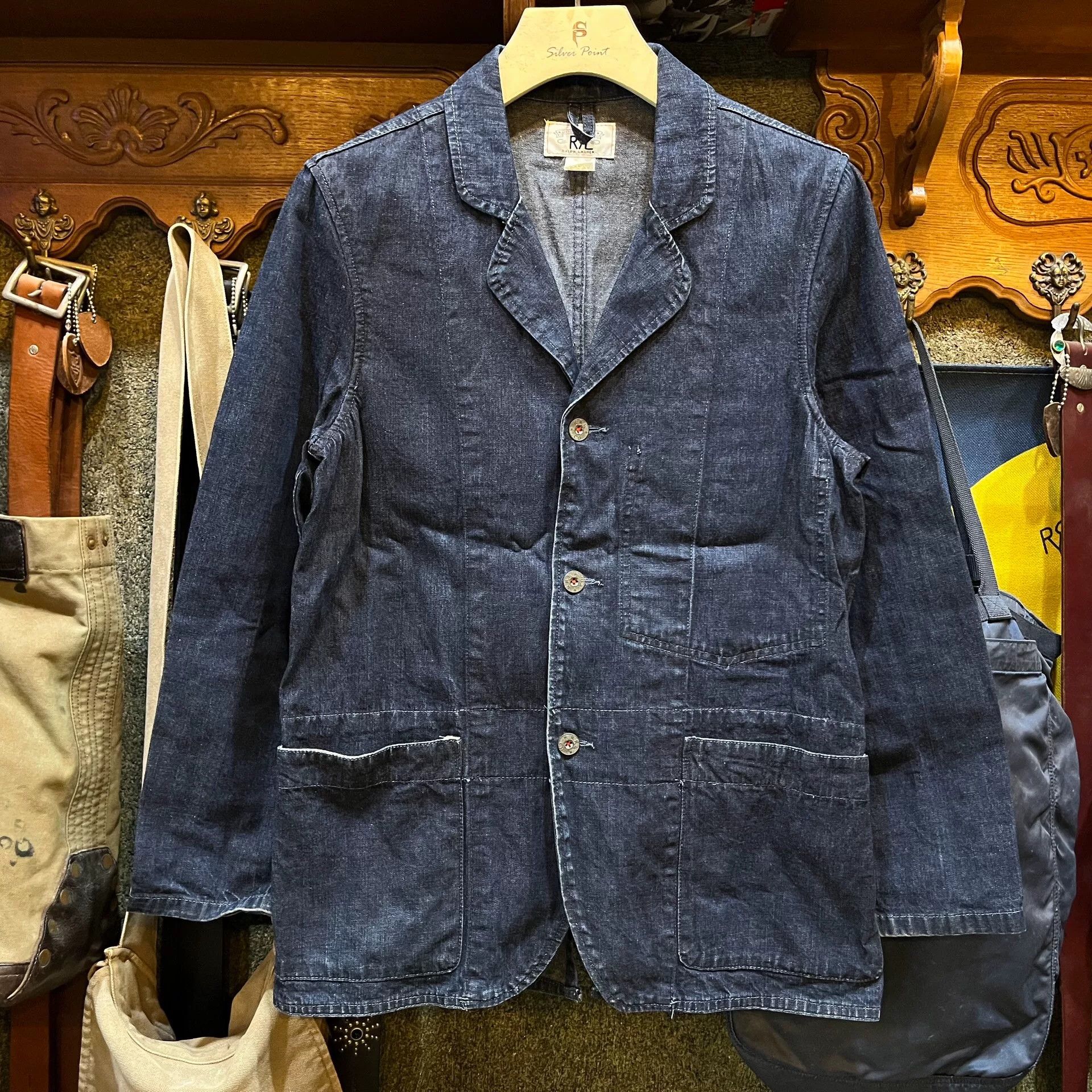 RRL Ralph Lauren rrl denim jacket by ralph lauren Size US M / EU 48-50 / 2 - 1 Thumbnail
