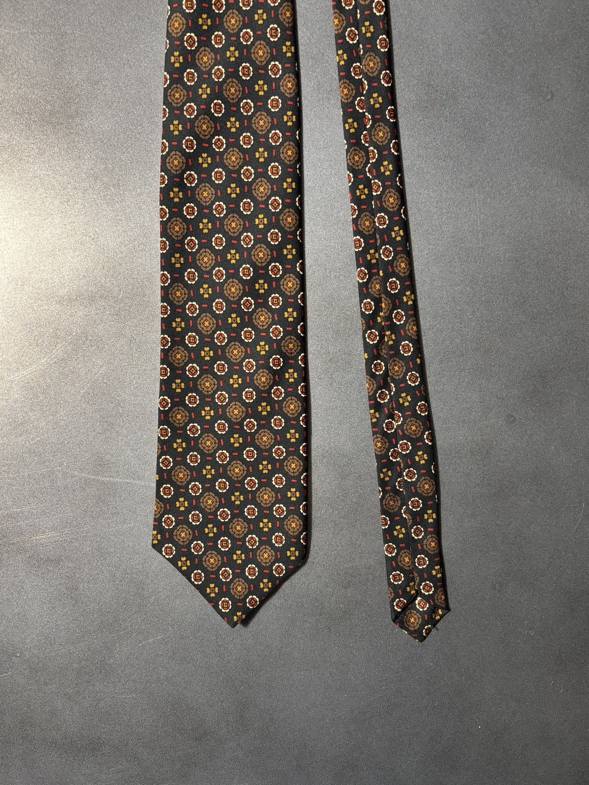 Pierre Cardin 1970s Pierre Cardin Tie Vintage Silk Necktie Pattern Paris Size ONE SIZE - 3 Thumbnail