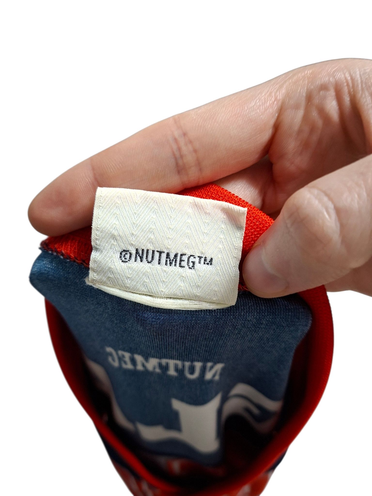 Nutmeg ENGLAND UEFA EURO 1996 NUTMEG VINTAGE SOCCER TEE JERSEY Size US M / EU 48-50 / 2 - 5 Thumbnail