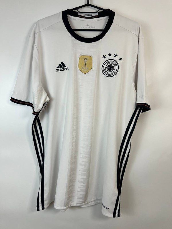 Adidas GERMANY 2016 2017 HOME SHIRT JERSEY ADIDAS AI5014 Sz XL Size US XL / EU 56 / 4 - 1 Thumbnail