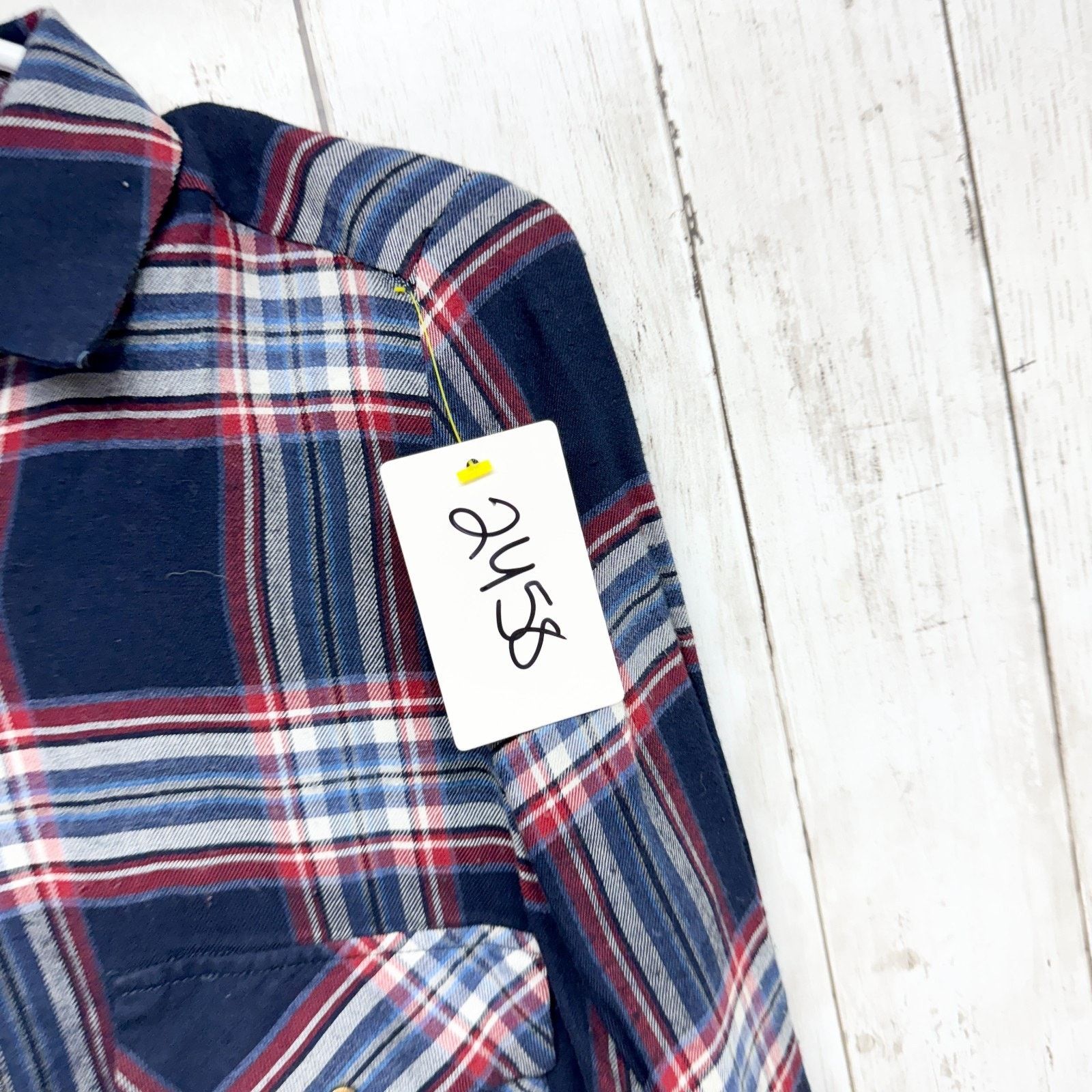 Zara Zara Trafaluc Small Plaid Collared Long Sleeve Button Down Size S / US 4 / IT 40 - 2 Thumbnail