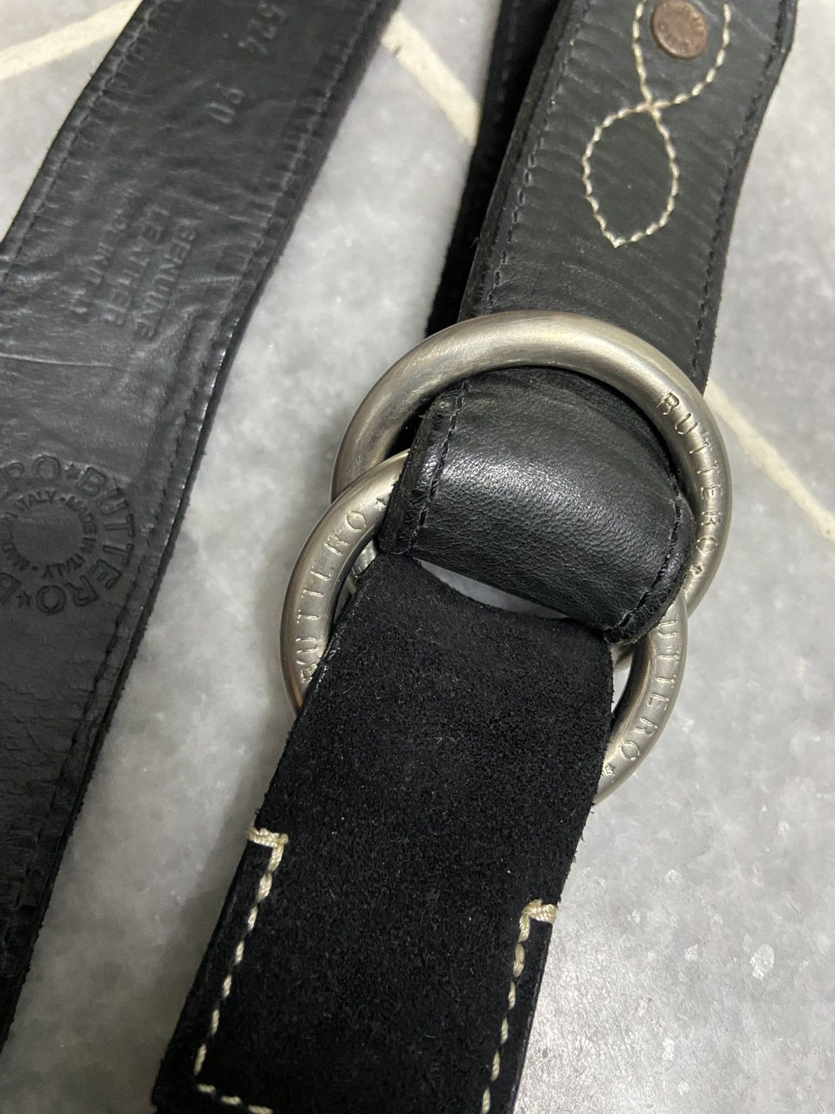 Buttero Buttero Leather Belt Size ONE SIZE - 3 Thumbnail