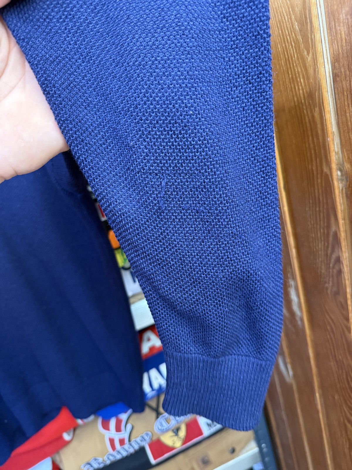 Lacoste Vintage Y2K Lacoste Cardigan Wool Sweater 90s Rare Size L/XL Size US XL / EU 56 / 4 - 9 Thumbnail