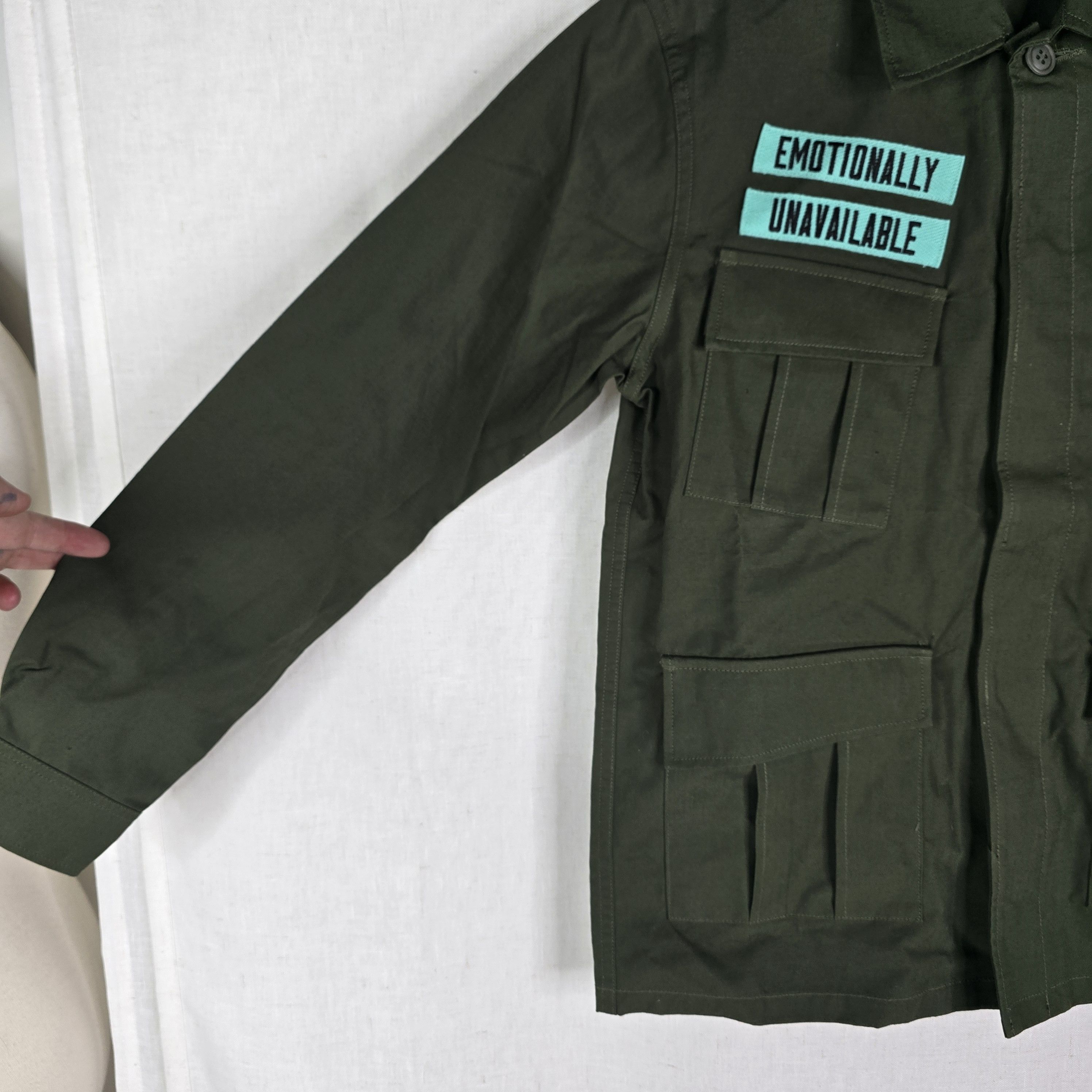 Emotionally Unavailable Emotionally Unavailable Small Japan Made Down To Fck Jacket Size US S / EU 44-46 / 1 - 3 Thumbnail