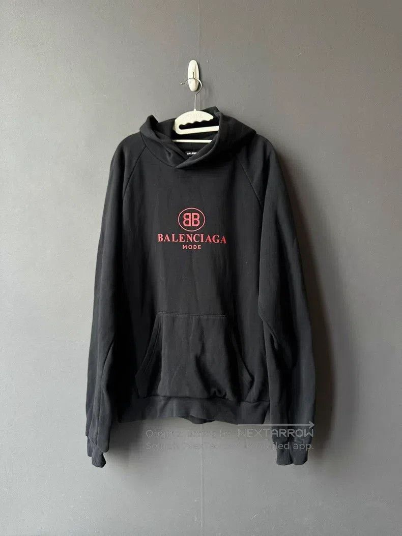 Balenciaga Balenciaga Double B Hoodie Size US XL / EU 56 / 4 - 1 Thumbnail