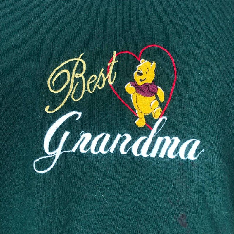 Disney Vintage Disney Winnie The Pooh Best Grandma Sweatshirt Size US M / EU 48-50 / 2 - 4 Thumbnail
