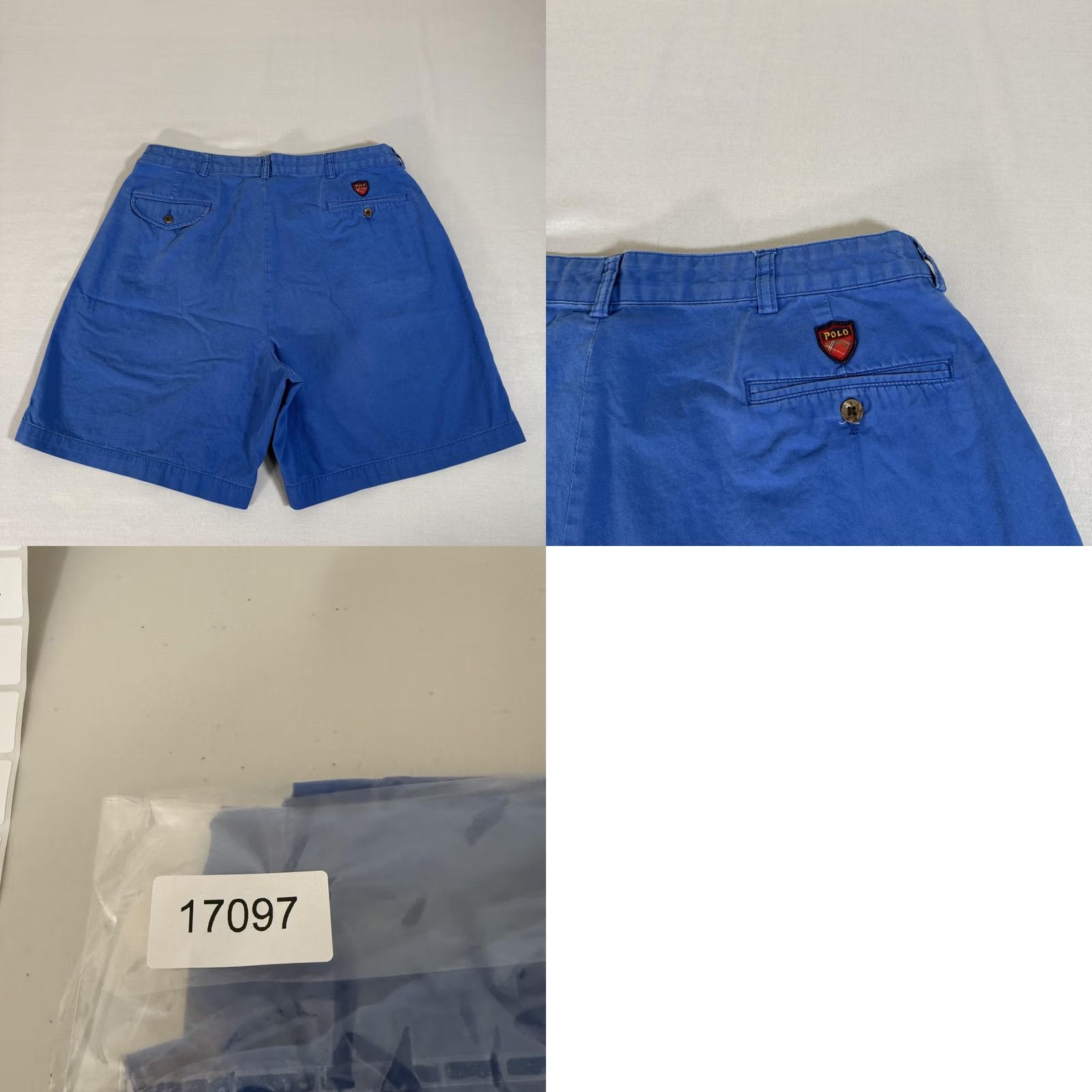 Polo Ralph Lauren Polo Ralph Lauren Mens Shorts Blue Pleated Chino Golf Cotton 35 90s Size US S / EU 44-46 / 1 - 8 Thumbnail
