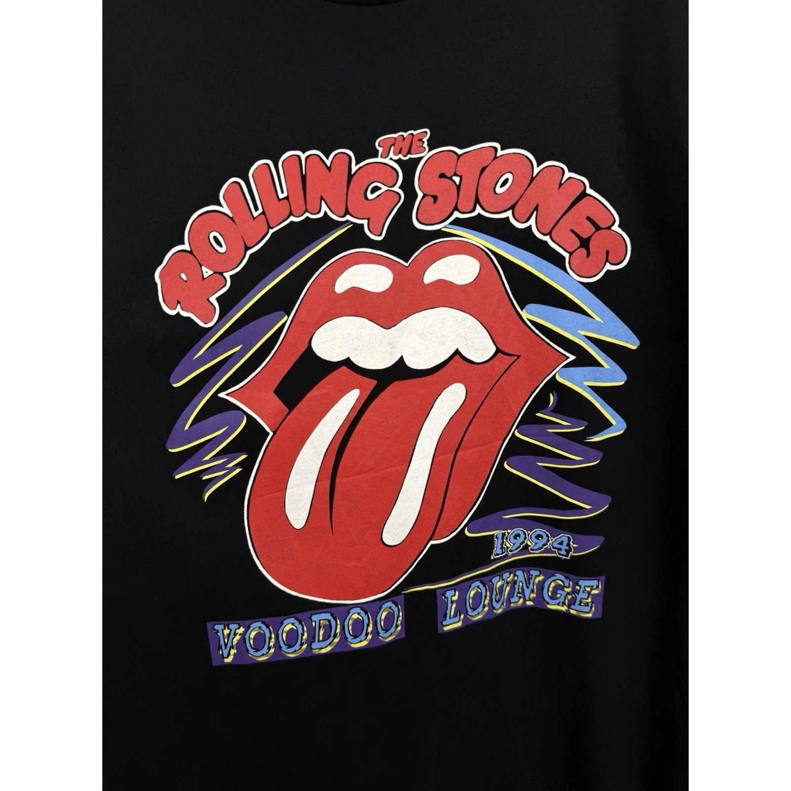 H&M H&M The Rolling Stones Voodoo Lounge World Tour 94 T-Shirt Black M Mens Colorful 90s Size US M / EU 48-50 / 2 - 5 Thumbnail