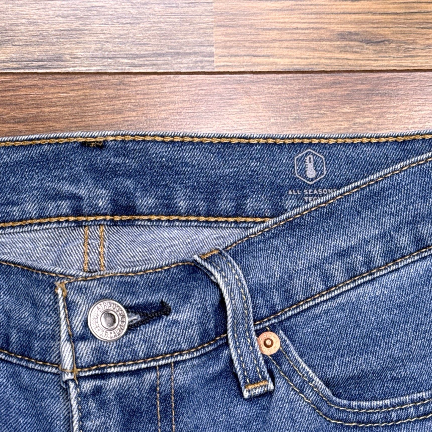 Levi's Levi's 511 Jeans Mens 29x30 Blue Mid Rise Slim Stretch Denim 5-Pocket Modern American Size US 29 - 5 Thumbnail