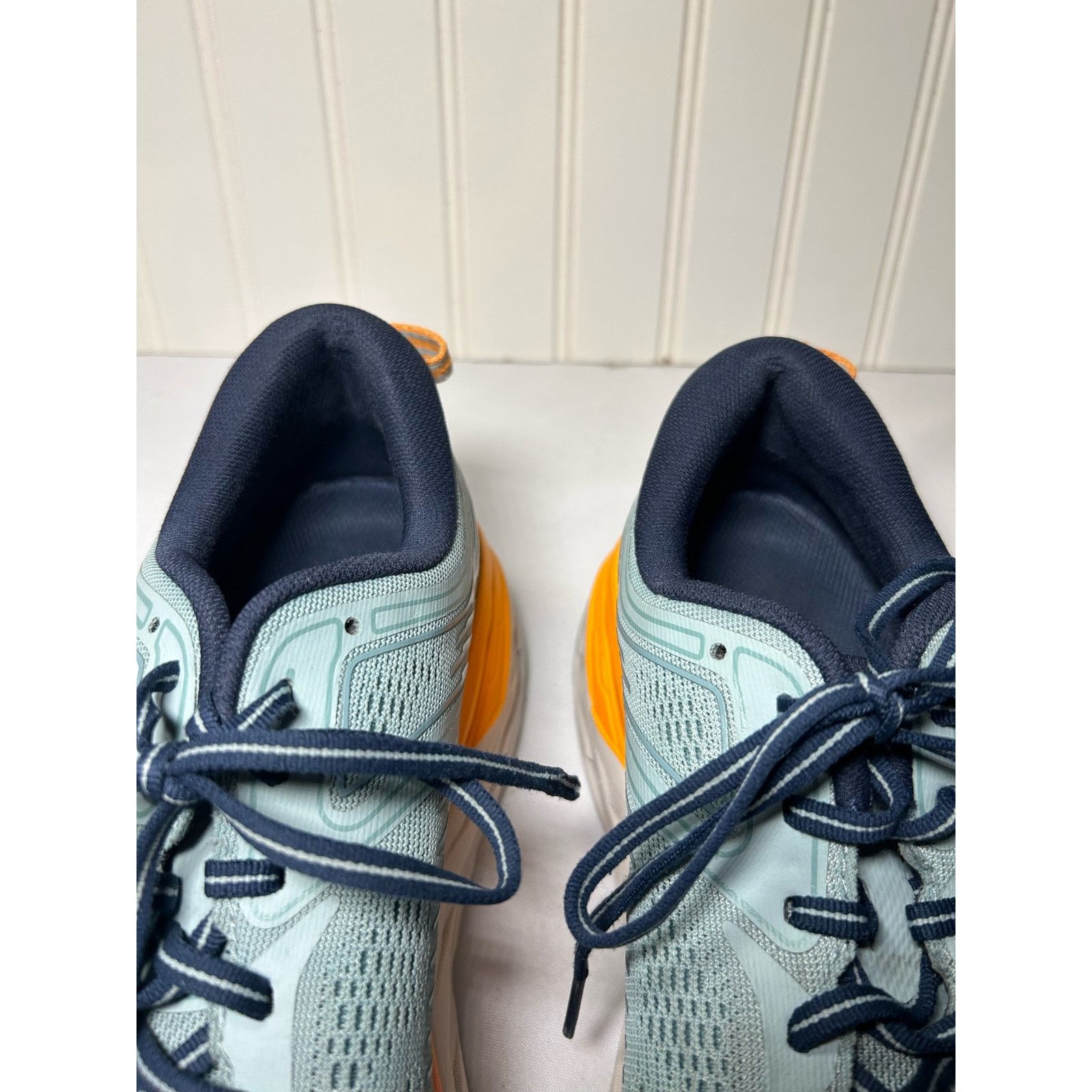 Hoka Hoka One One Bondi 7 Running Shoes Womens 10.5 Blue Size US 10.5 / IT 40.5 - 7 Thumbnail