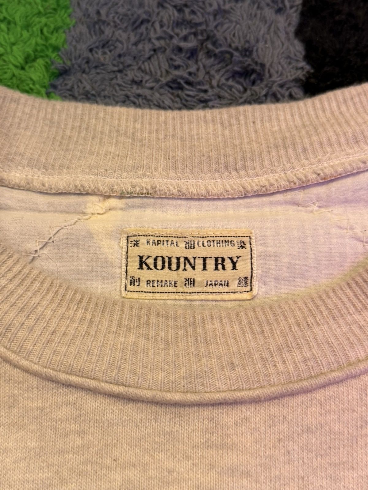 Kapital Kapital Knitted Patchwork Sweater Size US L / EU 52-54 / 3 - 3 Thumbnail