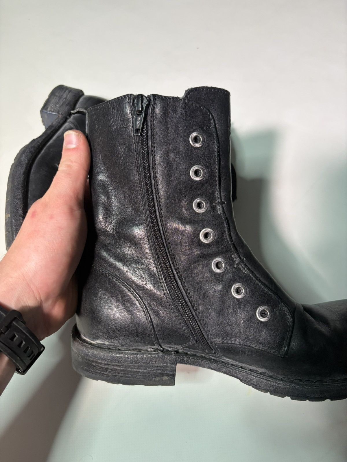 MoMA Moma leather combat boots Size US 7 / EU 40 - 9 Thumbnail