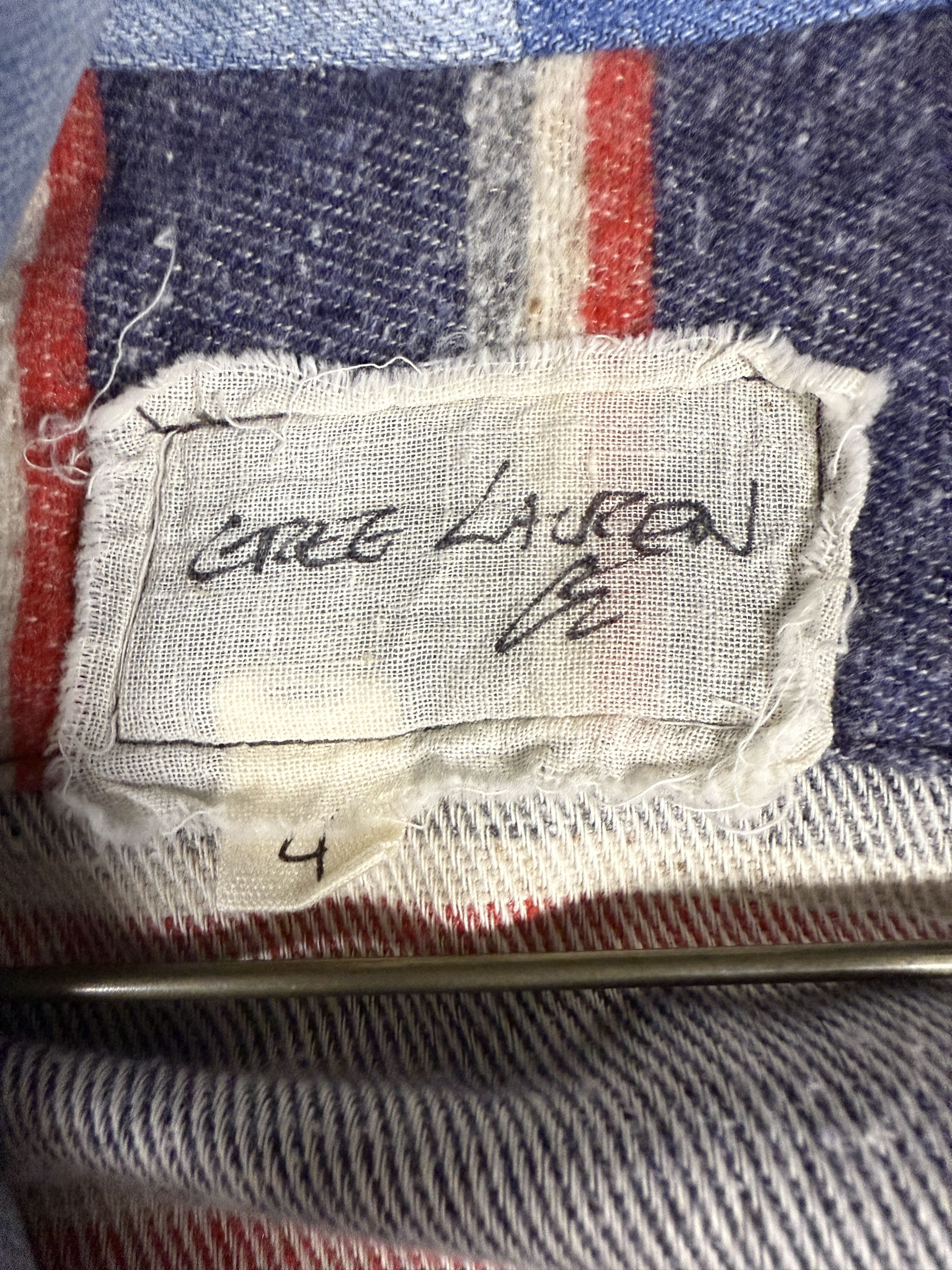 Greg Lauren Greg Lauren Striped GL1 kimono jacket Size US XL / EU 56 / 4 - 4 Thumbnail