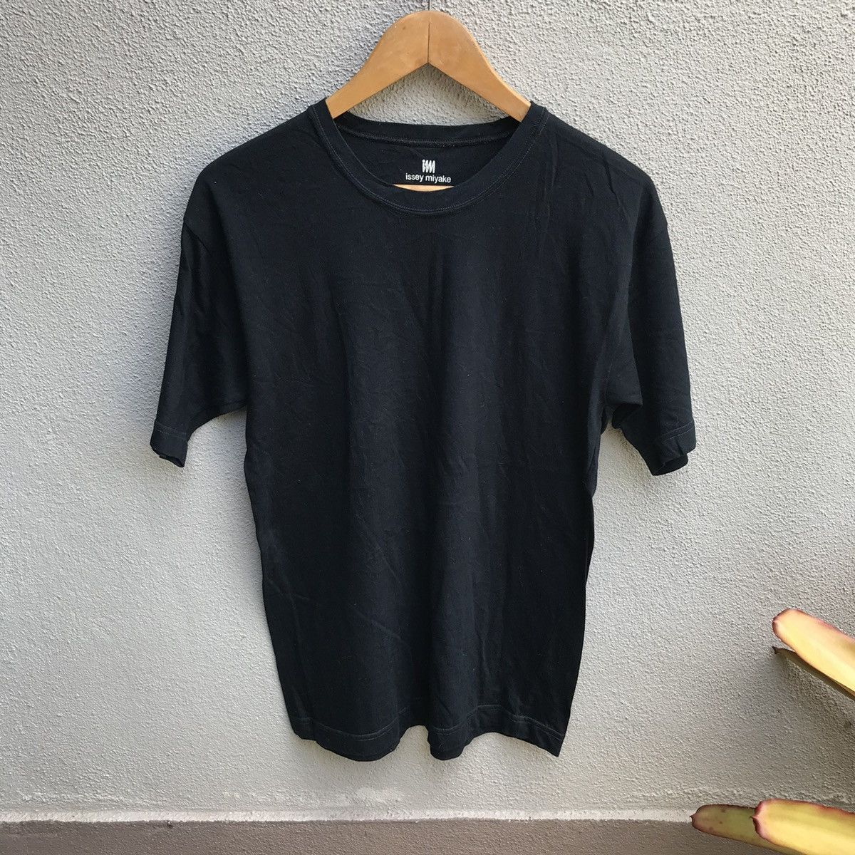 Issey Miyake × Vintage ISSEY MIYAKE plain tee Size US S / EU 44-46 / 1 - 1 Thumbnail