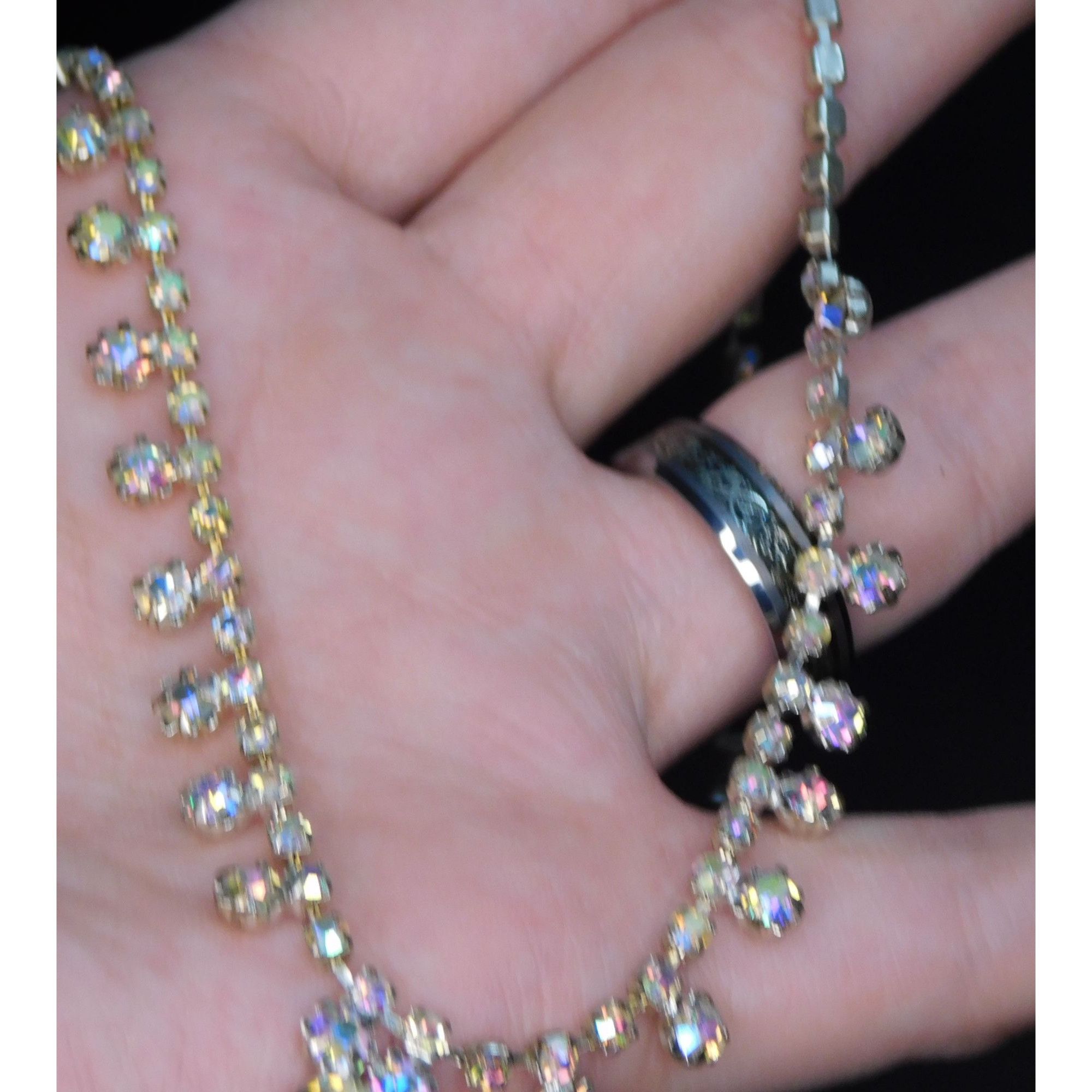 Other Icing Aurora Borealis Rhinestone Necklace Size ONE SIZE - 6 Thumbnail
