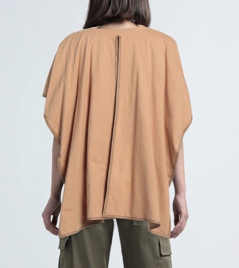 Celine Celine Cotton and Leather Trim Scarf T Shirt Size XS / US 0-2 / IT 36-38 - 2 Thumbnail