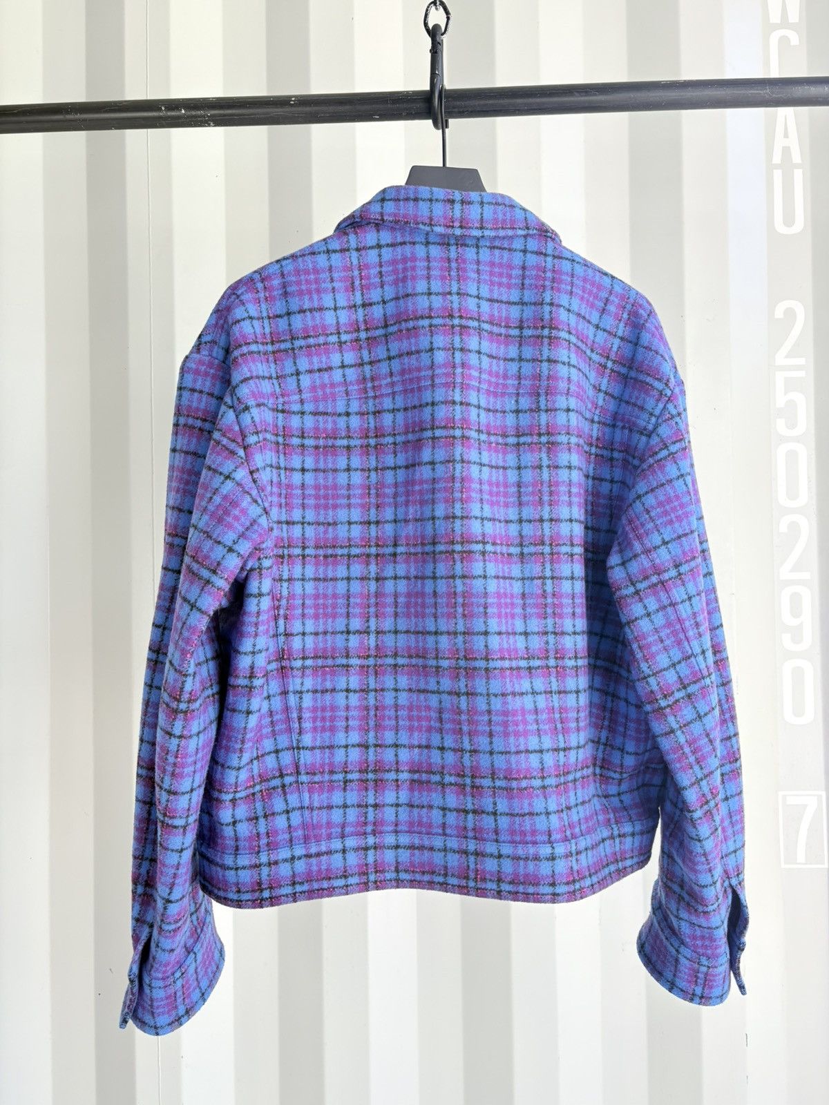 Louis Vuitton Oversize Blue Trucker Flannel Jacket Size US M / EU 48-50 / 2 - 4 Thumbnail