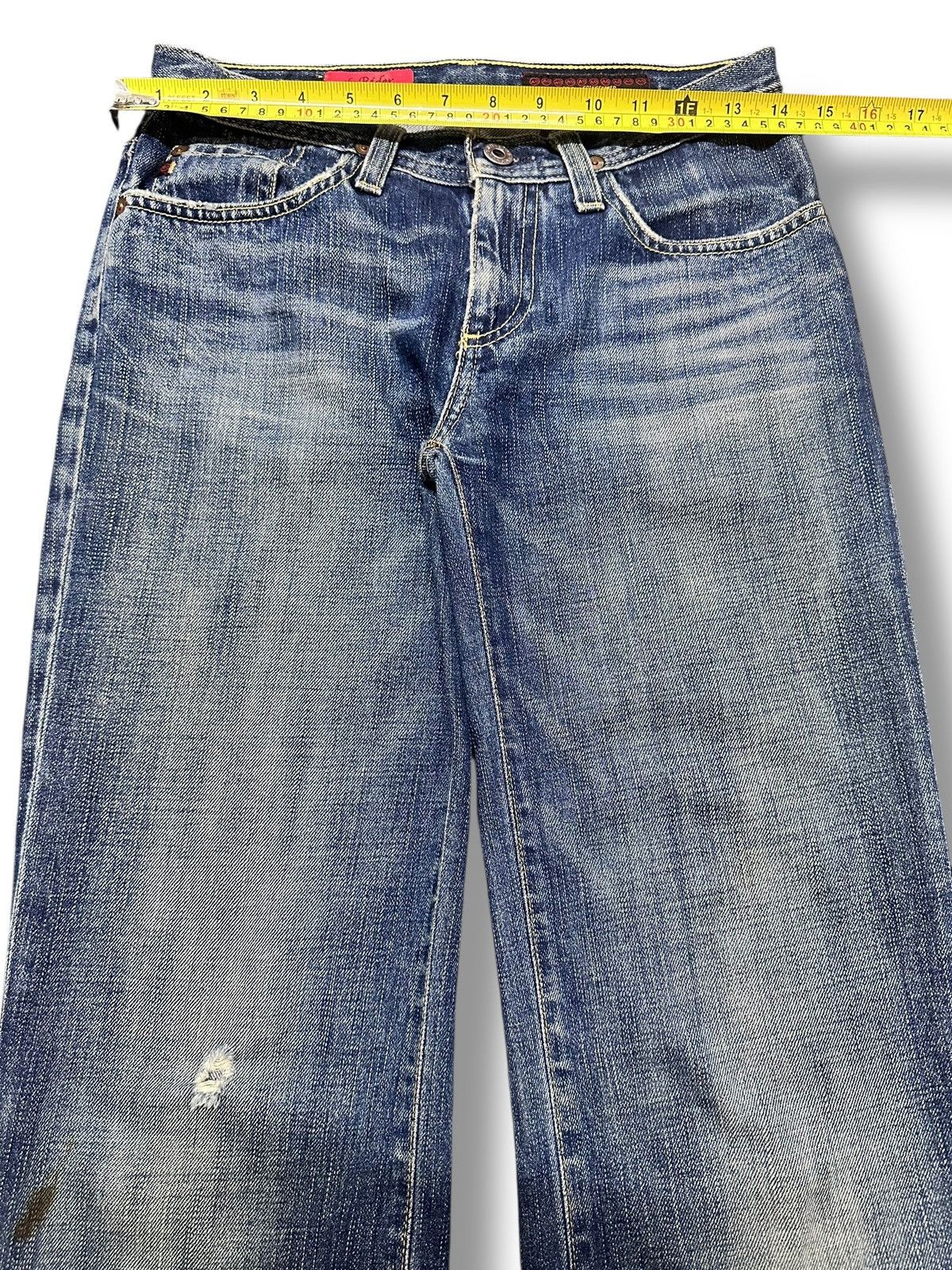 AG Adriano Goldschmied AG Baggy Loose Jeans Style With Faded Wash Size US 28 / EU 44 - 16 Thumbnail