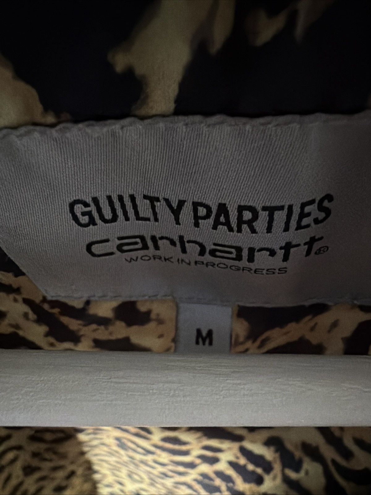 Carhartt Wip × Wacko Maria Carhartt WIP x Wacko Maria OG Detroit Jacket M blk/cheetah Size US M / EU 48-50 / 2 - 3 Thumbnail