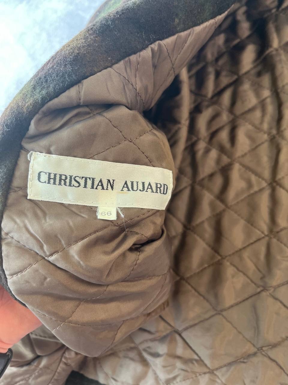 Other Vintage Christian Aujard Paris Cropped Quilted Jacket FR46 L Size L / US 10 / IT 46 - 2 Thumbnail