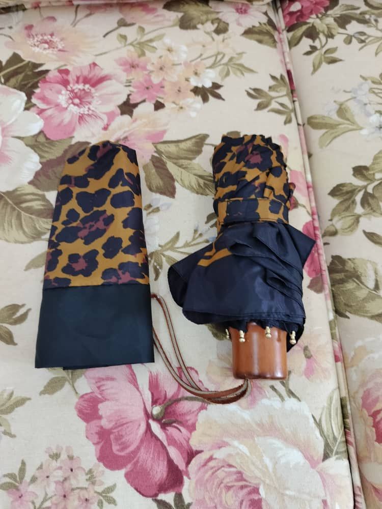 Christian Dior Monsieur Vintage Christian Dior Umbrella leopard print Size ONE SIZE - 5 Thumbnail