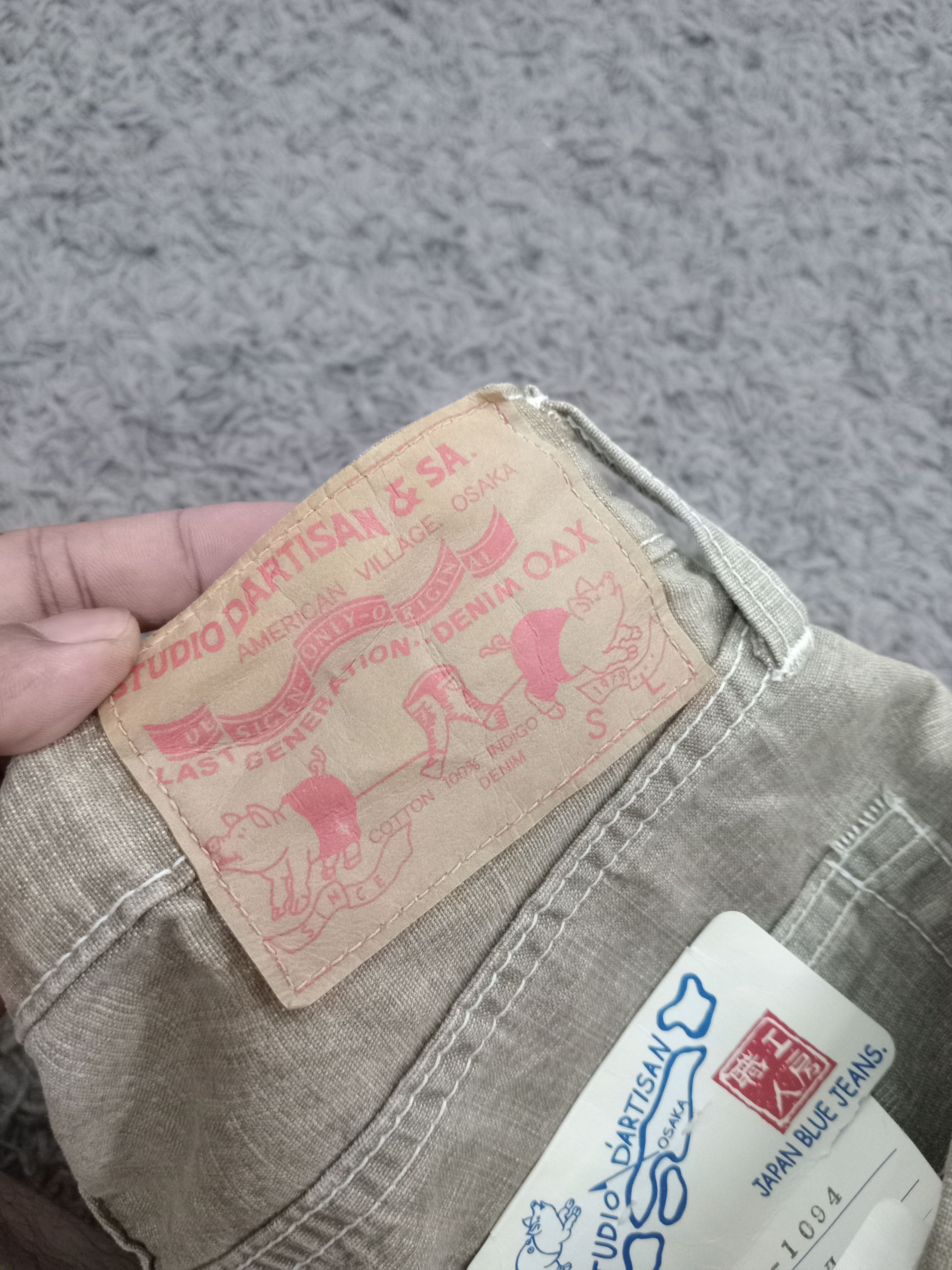 Indigo × Japanese Brand × Studio D'Artisan Studio D'Artisan Flare Jean Size US 28 / EU 44 - 7 Thumbnail