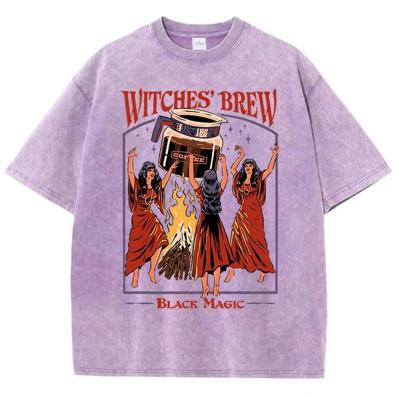 Vintage Retro Witches Brew Shirt Magic Vibe Size US XL / EU 56 / 4 - 1 Thumbnail