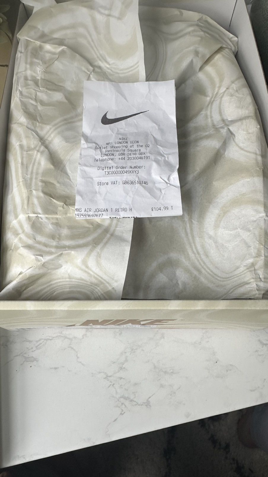 Jordan Brand × Nike Nike Air Jordan 1 High Latte - W Size UK 5 / US 7.5 - DS Size US 7.5 / IT 37.5 - 12 Thumbnail
