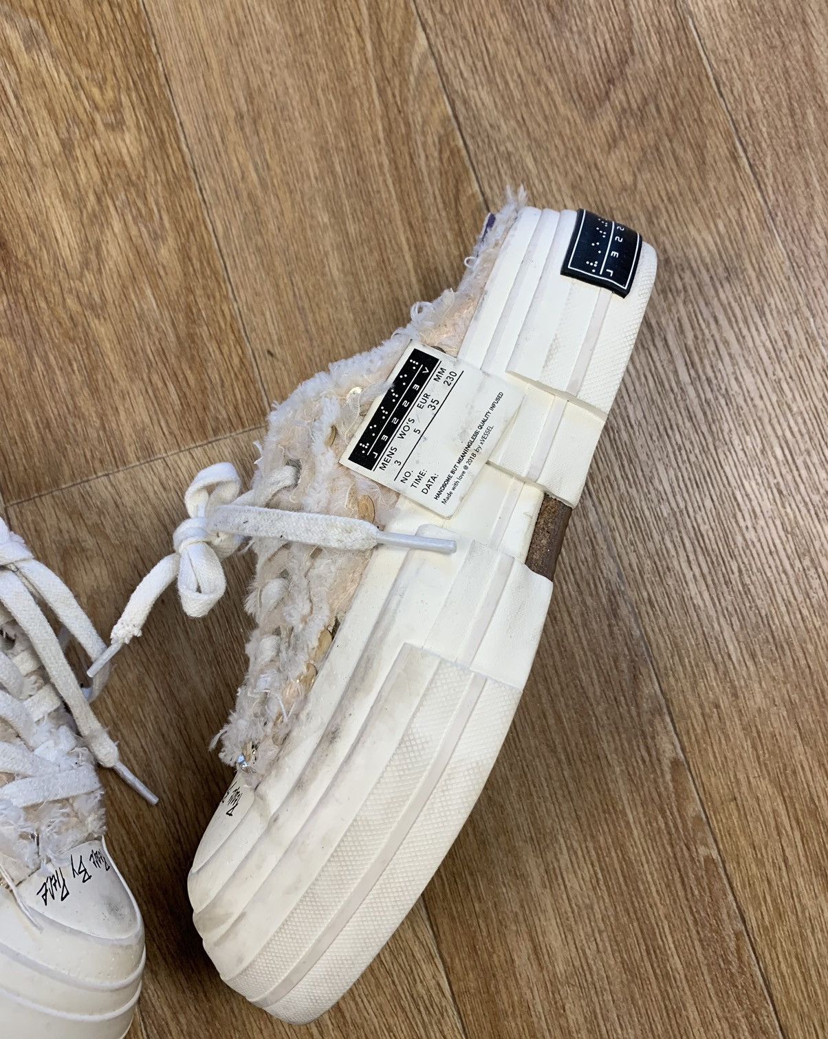 Japanese Brand Vessel Avantgarde Shoes Yohji Yamamoto style Size US 6.5 / IT 36.5 - 5 Thumbnail