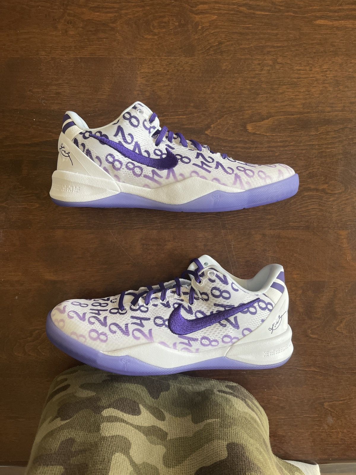 Nike Kobe 8 Protro GS Court Purple Size 7Y
