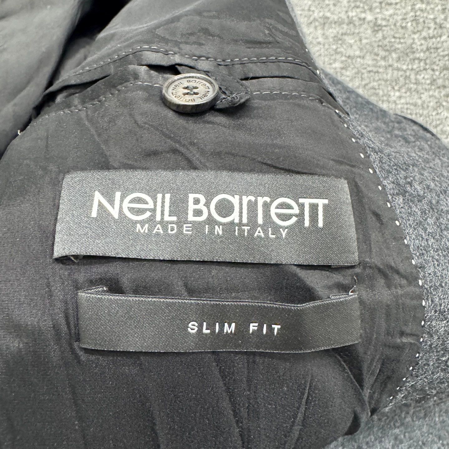 Neil Barrett NEIL BARRETT 99 New Wool Coat 46 Size US S / EU 44-46 / 1 - 2 Thumbnail