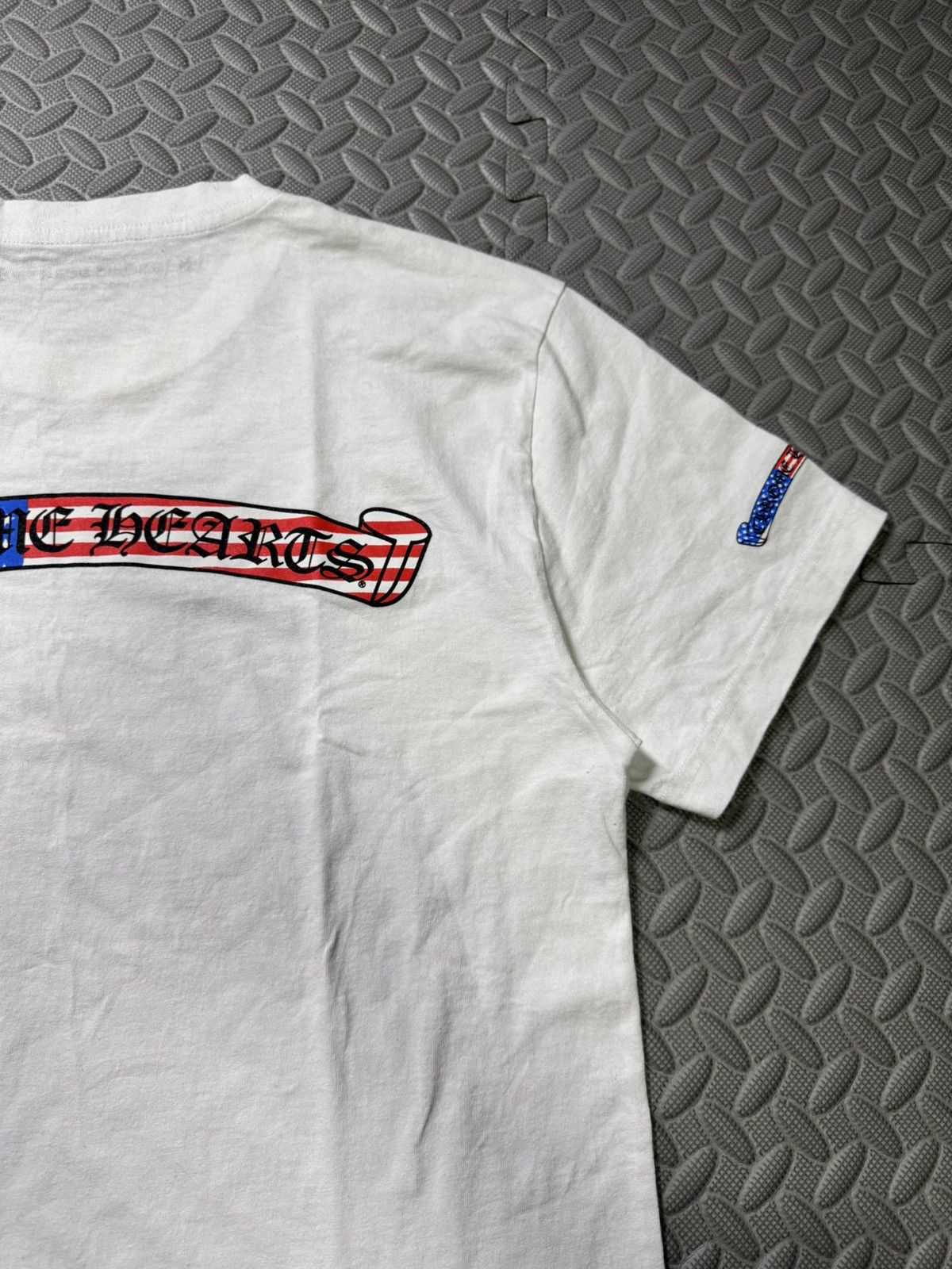 Chrome Hearts MATTY BOY AMERICAN FLAG SCROLL TEE Size US M / EU 48-50 / 2 - 5 Thumbnail