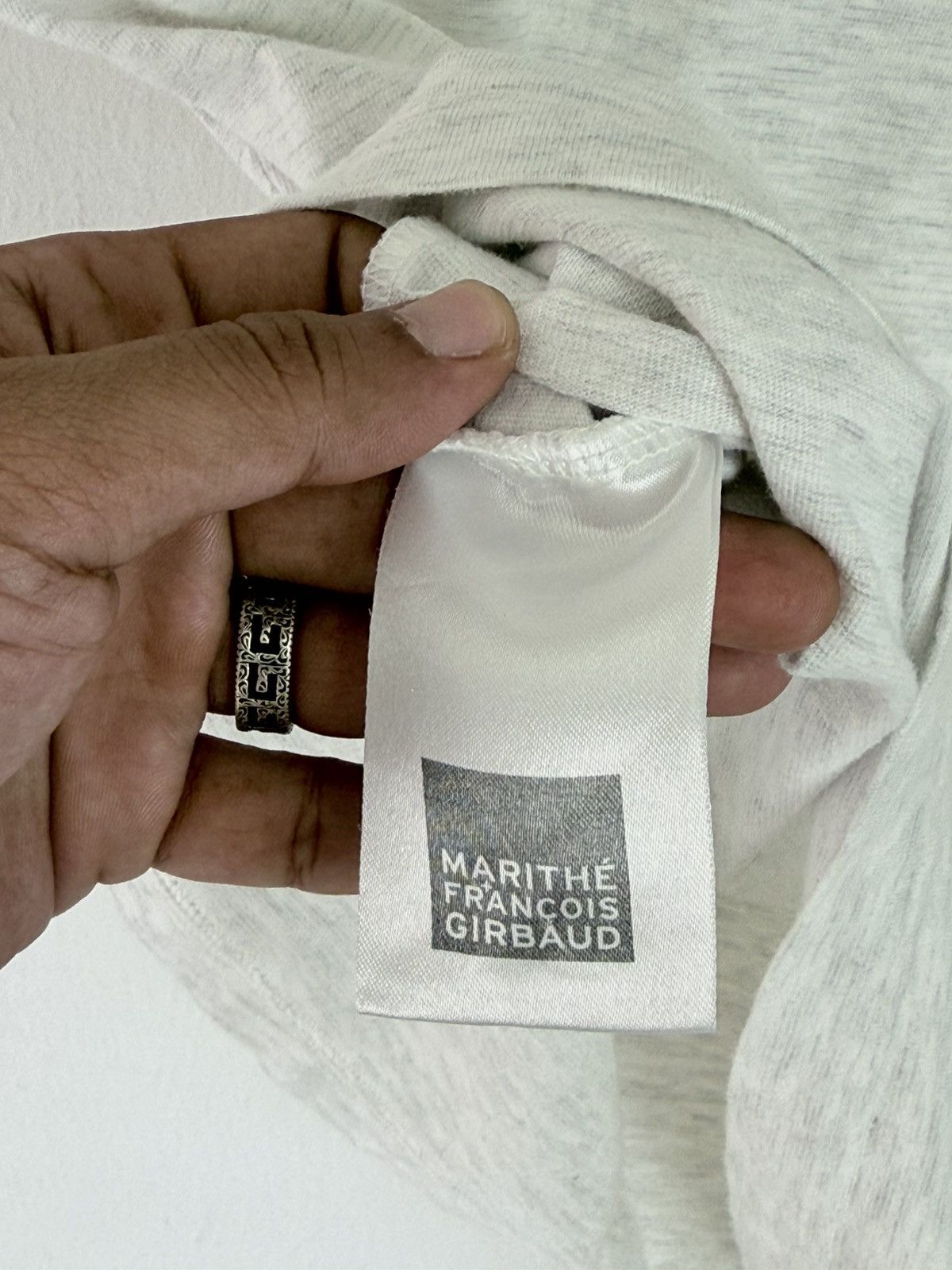 Marithe + Francois Girbaud Marithe Francois Girbaud College Parody Tee. Size US S / EU 44-46 / 1 - 6 Thumbnail