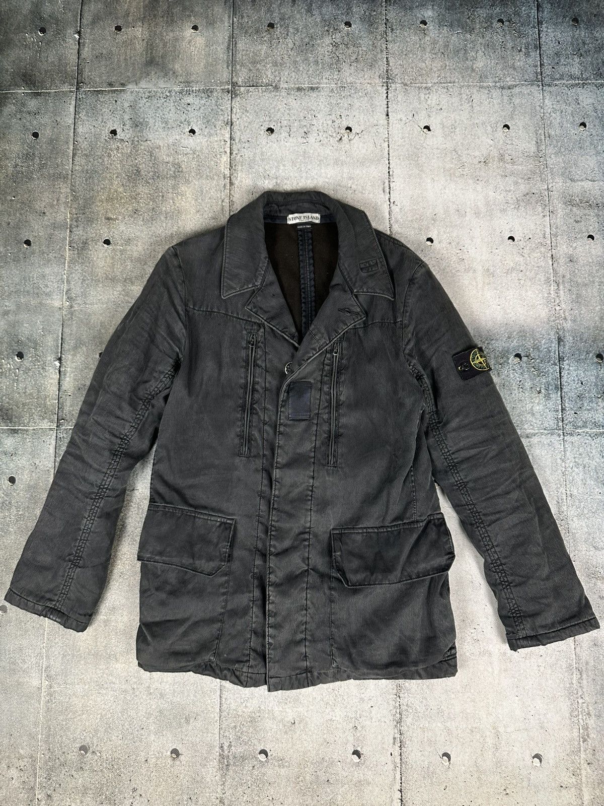 Massimo Osti × Stone Island × Vintage Stone Island Coat Jacket 2005 Size US M / EU 48-50 / 2 - 1 Thumbnail