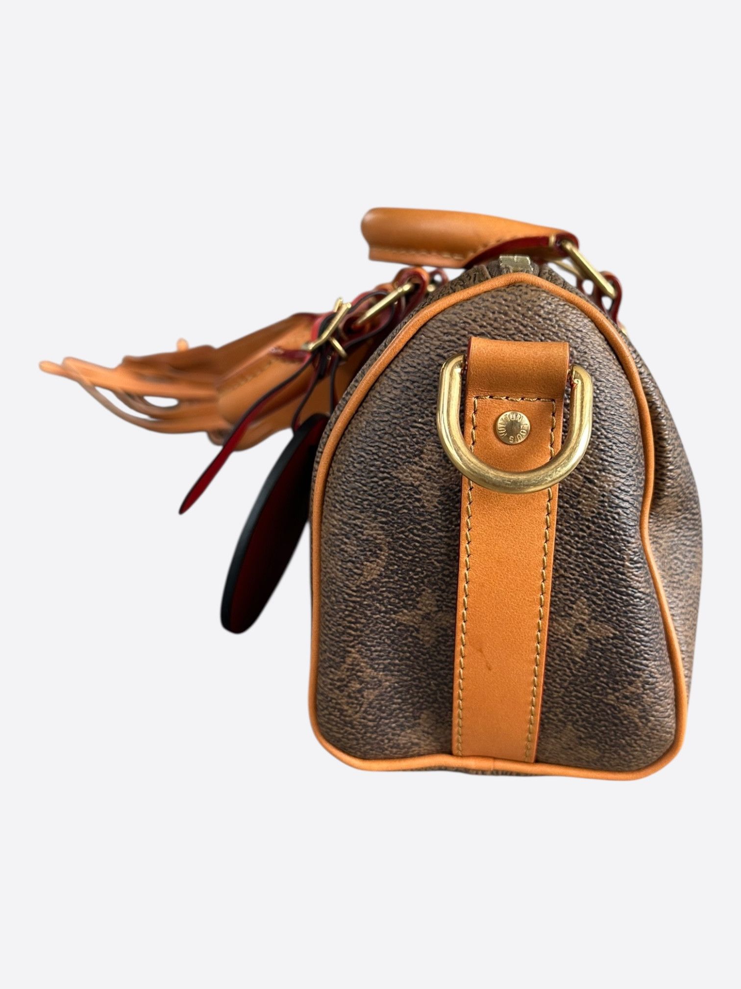 Louis Vuitton Louis Vuitton Brown Dust Monogram Keepall 25 Size ONE SIZE - 4 Thumbnail