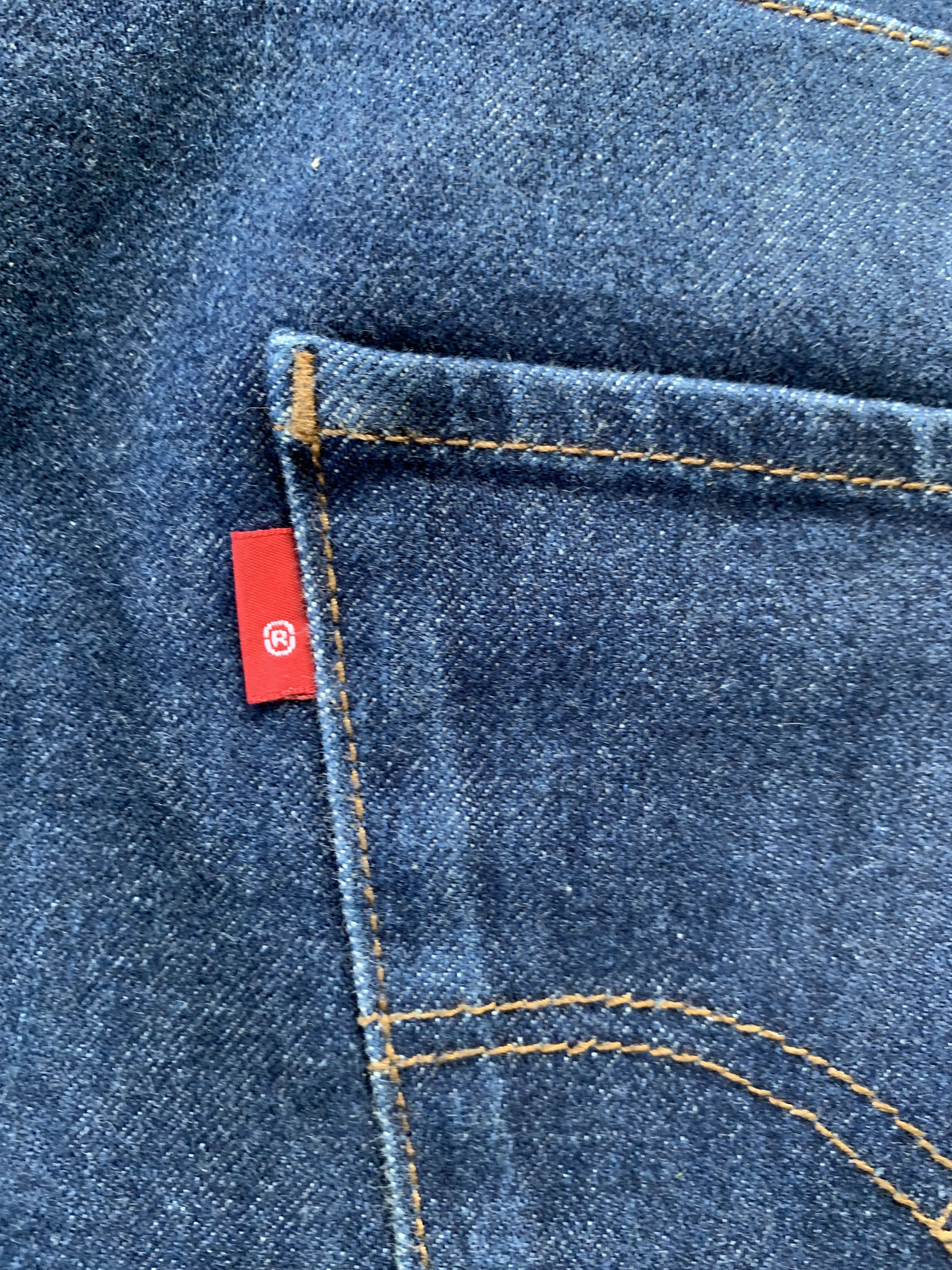 Levi's × Levi's Vintage Clothing Levi's Premium LEJ 502 Dark Wash Button Fly Jeans Size US 29 - 7 Thumbnail