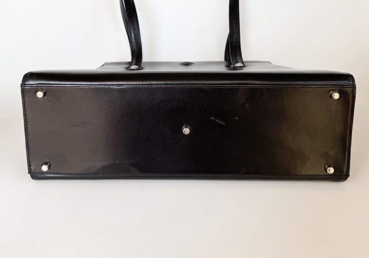 Versace Gianni Versace black leather bag Versace Medusa head Size ONE SIZE - 13 Thumbnail