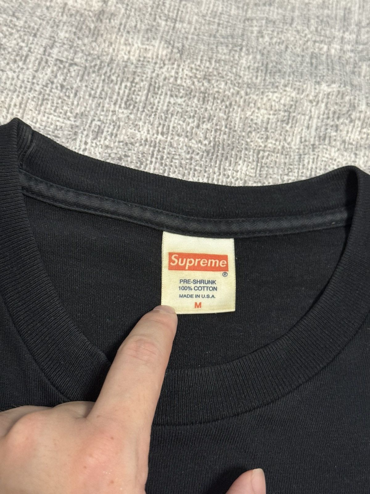 Supreme Supreme neil young Photo tee blackT-shirt Size US M / EU 48-50 / 2 - 3 Thumbnail