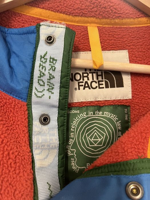 Tnf x brain dead best sale 89 placket pullover fleece