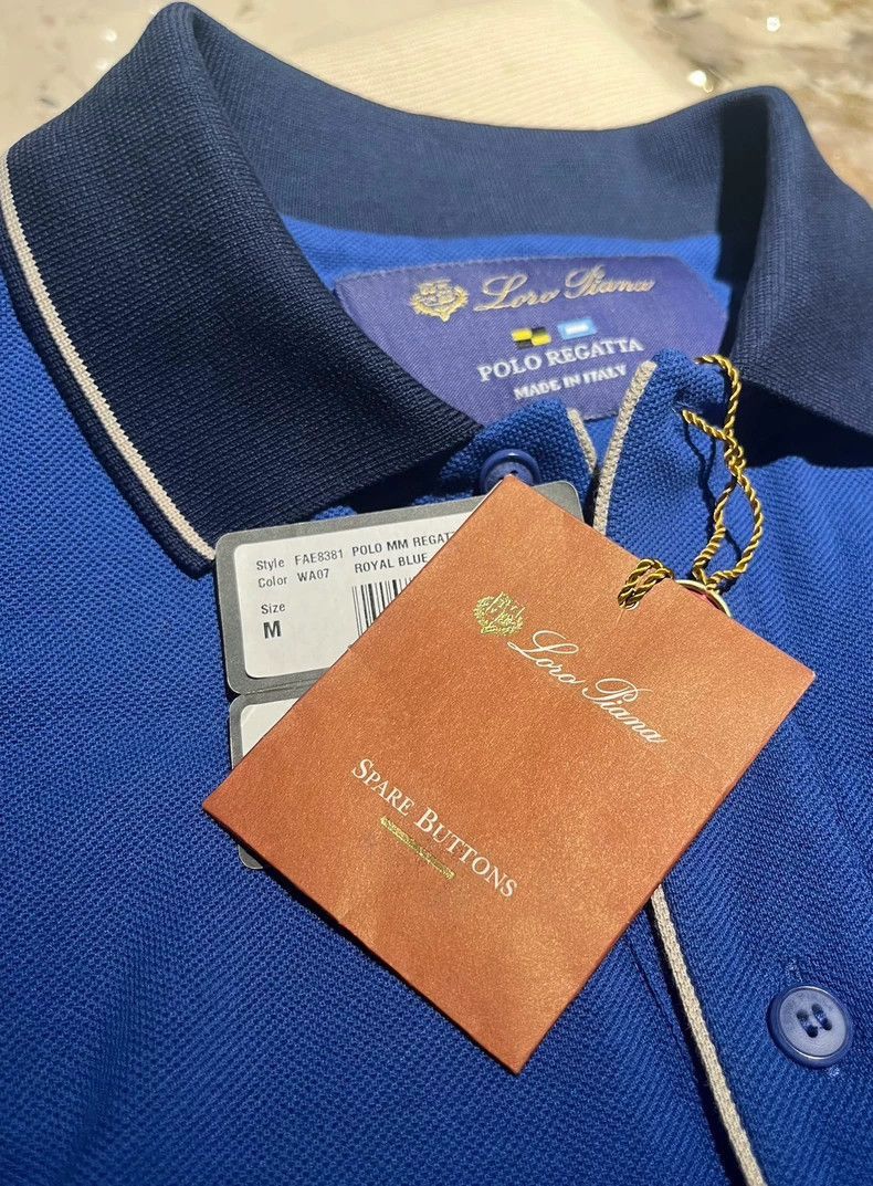 Loro Piana Loro Piana Men's Regatta Polo Shirt- Size US M / EU 48-50 / 2 - 3 Thumbnail