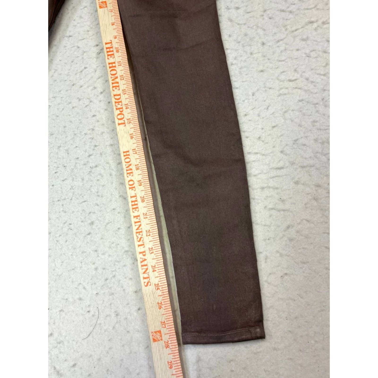 Vintage NWT Level 99 Janice Ultra Skinny Pants Brown Size 24 Size 42" / US 20 - 5 Thumbnail
