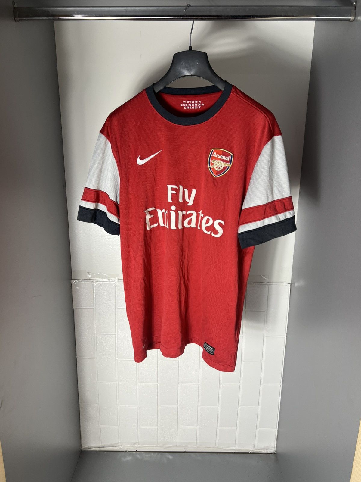 Vintage VERY RARE NIKE FC ARSENAL LONDON ENGLAND SOCCER JERSEY 90s Size US L / EU 52-54 / 3 - 2 Thumbnail