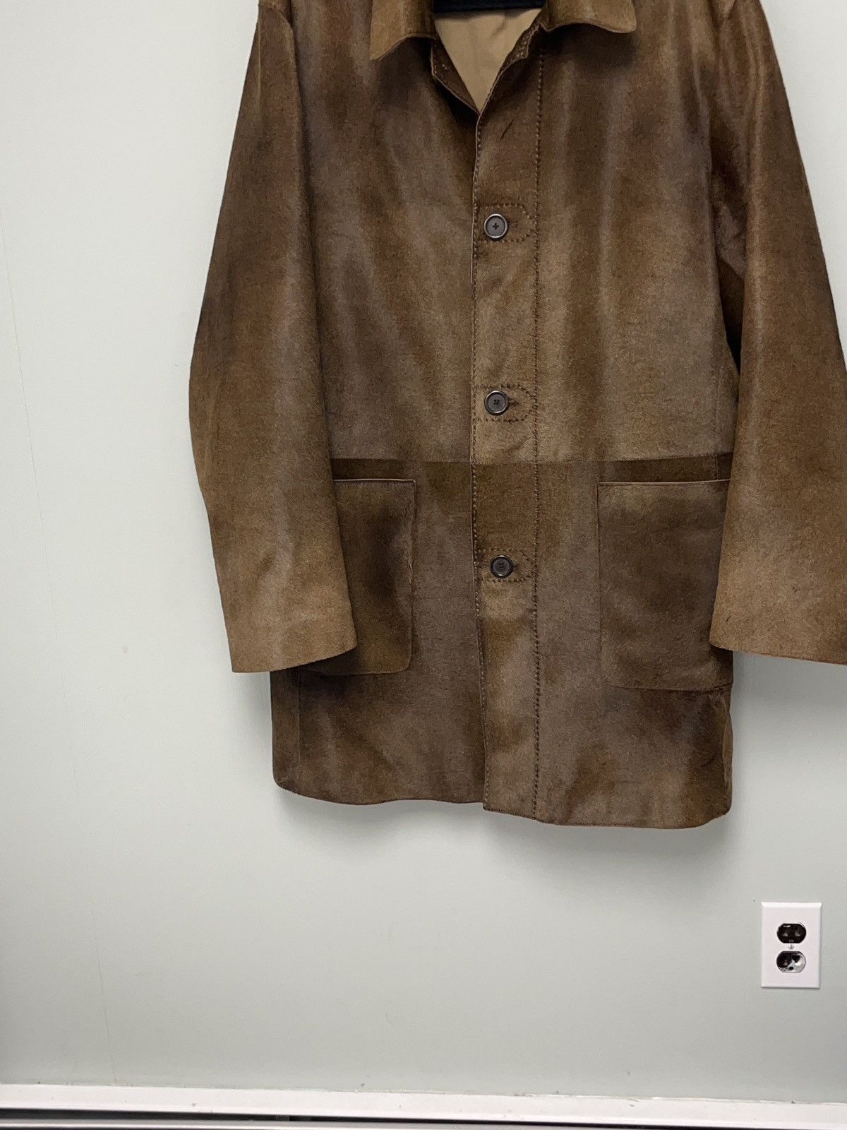 John Varvatos Calf Hair Coat. Size EU 52 USA 42 Size US L / EU 52-54 / 3 - 23 Thumbnail